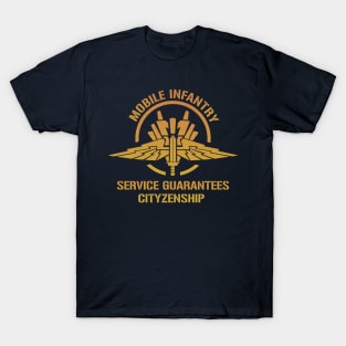 Service Guarantees Citizenship Gold T-Shirt